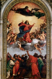 The Assumption of the Virgin by Tiziano Vecelli